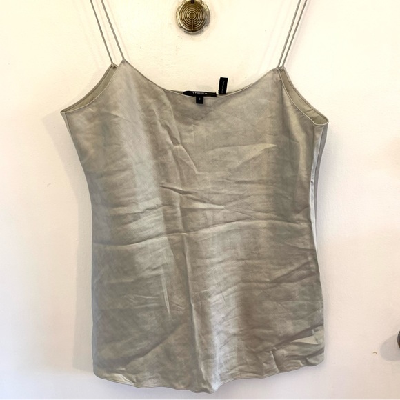 Theory Satin Sliver Top Tank - Picture 2 of 6